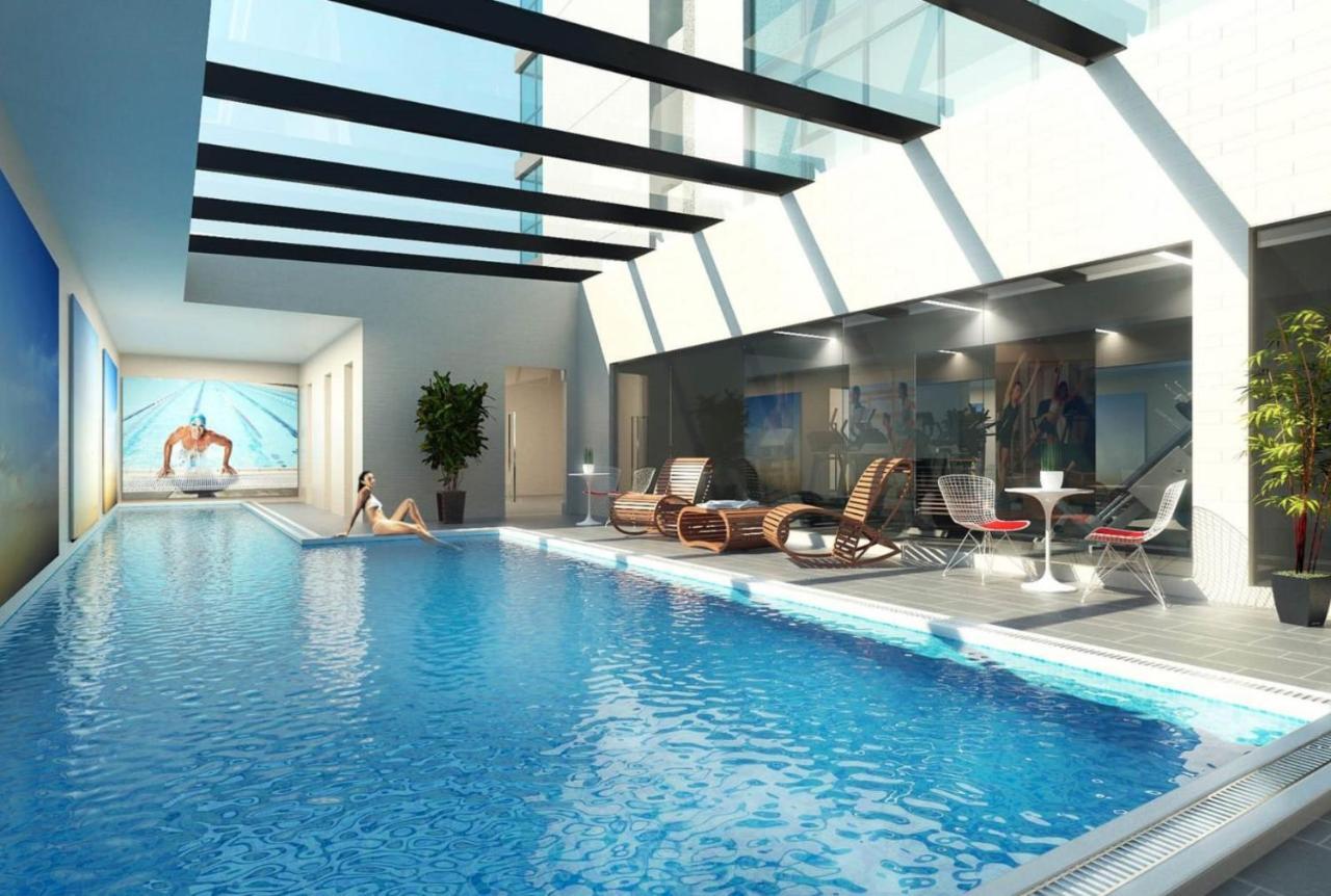 Magnificent Harbour View Skytower View Apartment In Cbd Auckland Luaran gambar
