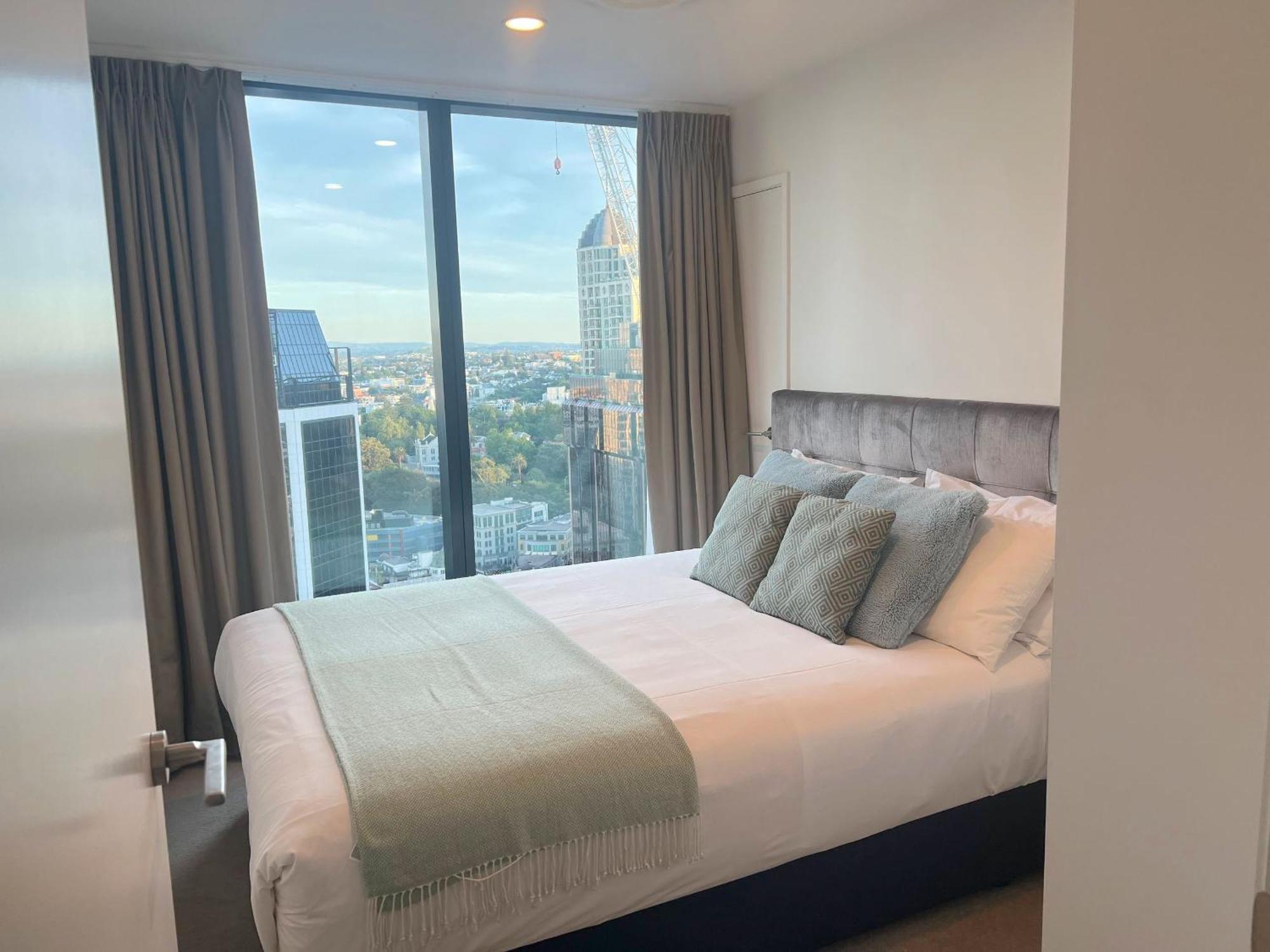 Magnificent Harbour View Skytower View Apartment In Cbd Auckland Luaran gambar