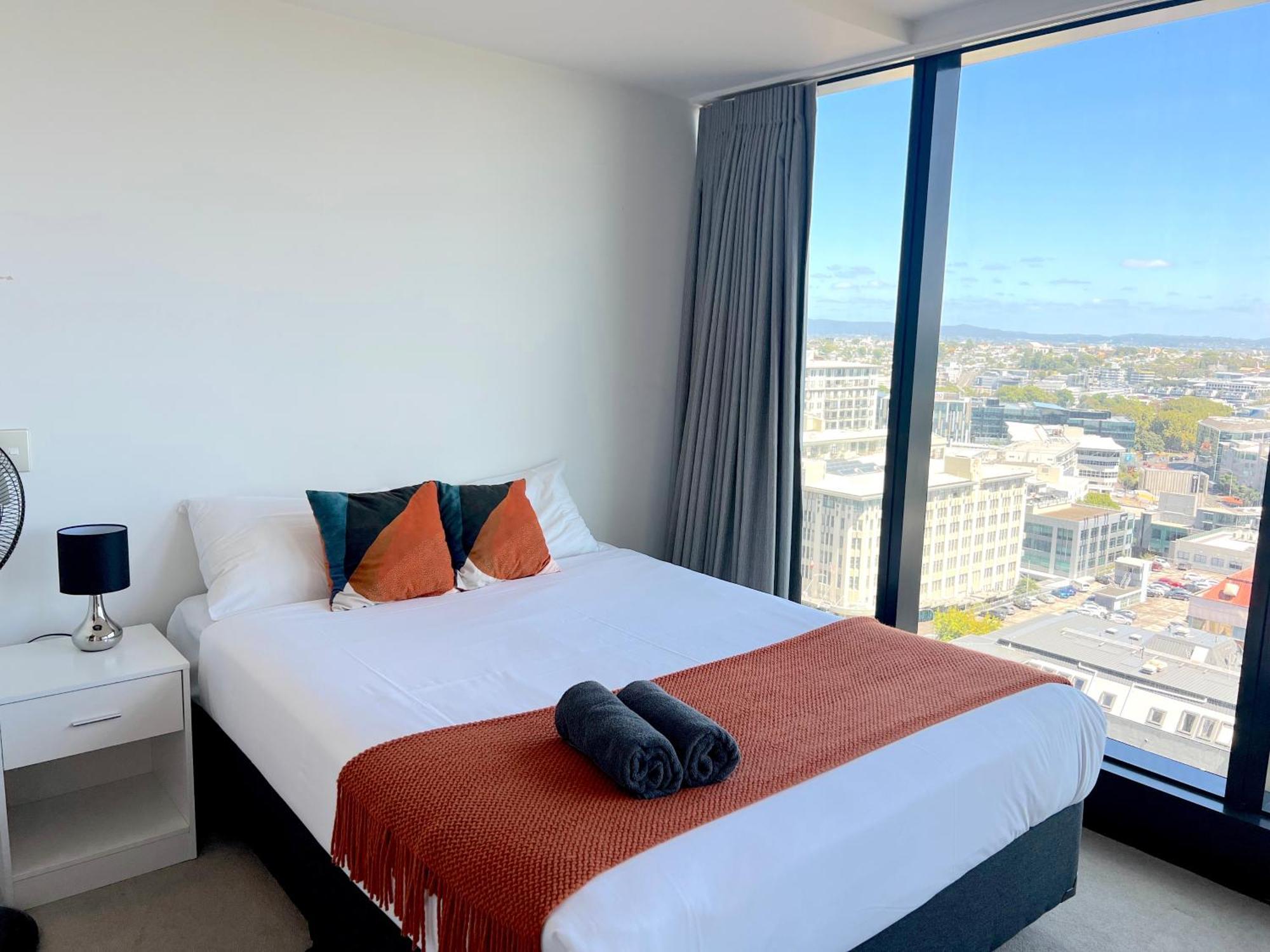 Magnificent Harbour View Skytower View Apartment In Cbd Auckland Luaran gambar
